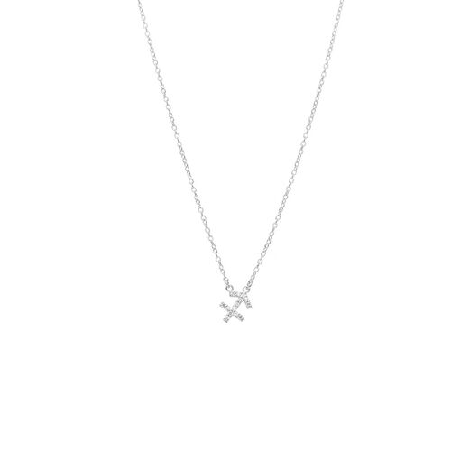 Silk & Steel Sagittarius Necklace